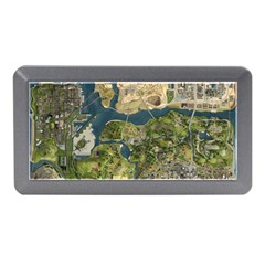 Map Illustration Grand Theft Auto Memory Card Reader (Mini)