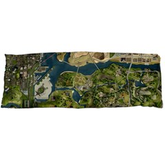 Map Illustration Grand Theft Auto Body Pillow Case Dakimakura (Two Sides)