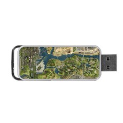 Map Illustration Grand Theft Auto Portable USB Flash (Two Sides)