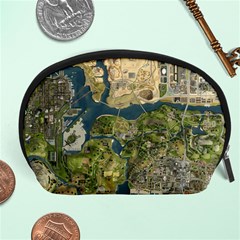 Map Illustration Grand Theft Auto Accessory Pouch (Large)