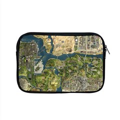 Map Illustration Grand Theft Auto Apple MacBook Pro 15  Zipper Case