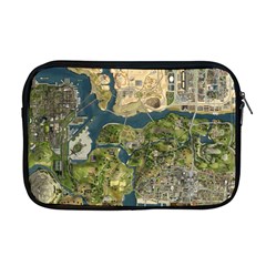 Map Illustration Grand Theft Auto Apple MacBook Pro 17  Zipper Case