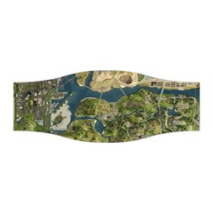 Map Illustration Grand Theft Auto Stretchable Headband by danenraven