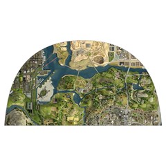 Map Illustration Grand Theft Auto Anti scalding pot cap