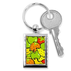 Fruit Food Wallpaper Key Chain (rectangle) by Dutashop