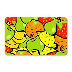 Fruit Food Wallpaper Magnet (rectangular) by Dutashop