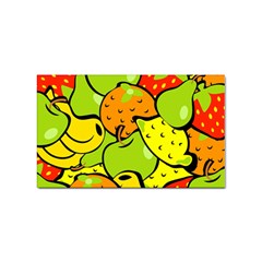 Fruit Food Wallpaper Sticker Rectangular (100 Pack) by Dutashop