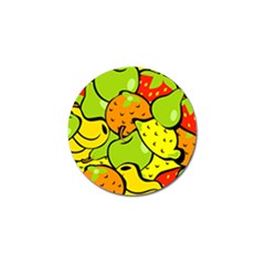 Fruit Food Wallpaper Golf Ball Marker by Dutashop