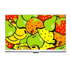 Fruit Food Wallpaper Business Card Holder by Dutashop