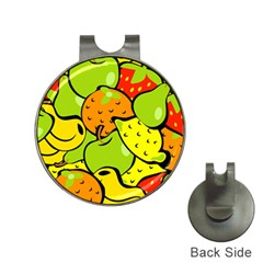 Fruit Food Wallpaper Hat Clips With Golf Markers by Dutashop