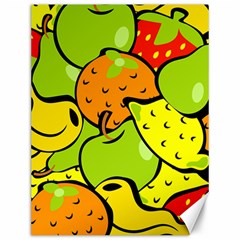 Fruit Food Wallpaper Canvas 12  X 16  by Dutashop