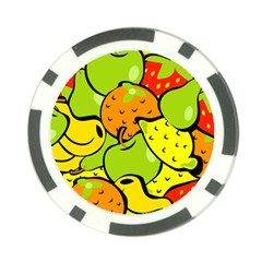 Fruit Food Wallpaper Poker Chip Card Guard (10 Pack) by Dutashop