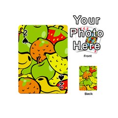 Fruit Food Wallpaper Playing Cards 54 Designs (mini) by Dutashop