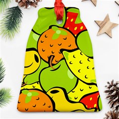 Fruit Food Wallpaper Ornament (bell) by Dutashop