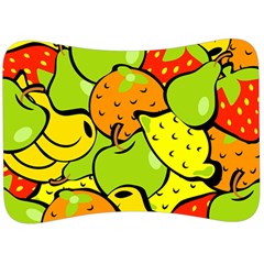 Fruit Food Wallpaper Velour Seat Head Rest Cushion by Dutashop