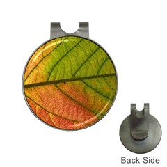 Leaf Autumn Fall Season Macro Hat Clips With Golf Markers by Wegoenart