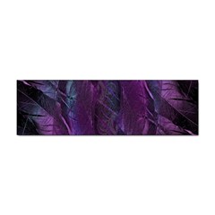 Feather Pattern Texture Form Sticker (bumper) by Wegoenart