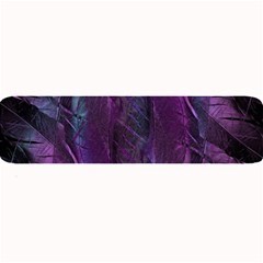 Feather Pattern Texture Form Large Bar Mat by Wegoenart