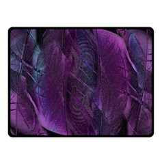 Feather Pattern Texture Form Fleece Blanket (small) by Wegoenart