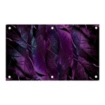 Feather Pattern Texture Form Banner and Sign 5  x 3  Front