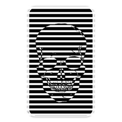 Striped-skull Demonic Skulls-stripe Memory Card Reader (rectangular) by Casemiro