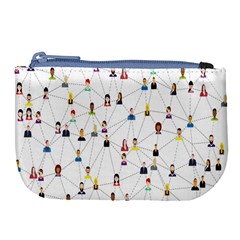 Social-media Large Coin Purse by nateshop