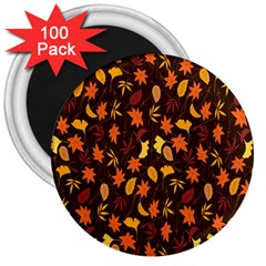 Thanksgiving 3  Magnets (100 Pack) by nateshop