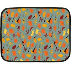 Thanksgiving-001 Double Sided Fleece Blanket (mini)  by nateshop