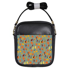 Thanksgiving-001 Girls Sling Bag by nateshop