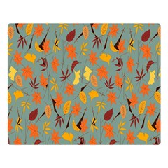 Thanksgiving-001 Double Sided Flano Blanket (large)  by nateshop