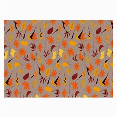 Thanksgiving-002 Large Glasses Cloth (2 Sides) by nateshop