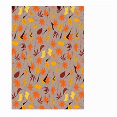 Thanksgiving-002 Large Garden Flag (two Sides) by nateshop