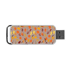 Thanksgiving-002 Portable Usb Flash (two Sides) by nateshop