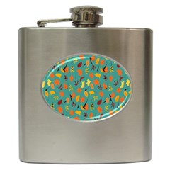 Thanksgiving-003 Hip Flask (6 Oz) by nateshop