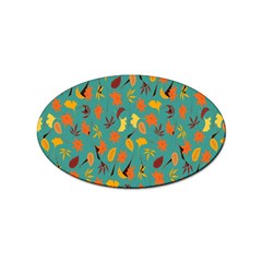 Thanksgiving-003 Sticker Oval (10 Pack) by nateshop