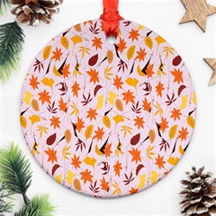 Thanksgiving-004 Ornament (round) by nateshop