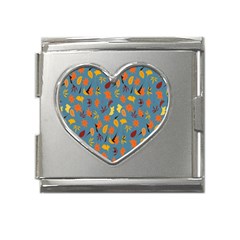 Thanksgiving-005 Mega Link Heart Italian Charm (18mm) by nateshop