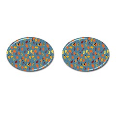 Thanksgiving-005 Cufflinks (oval) by nateshop