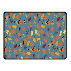 Thanksgiving-005 Double Sided Fleece Blanket (small)  by nateshop