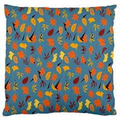 Thanksgiving-005 Large Flano Cushion Case (two Sides) by nateshop