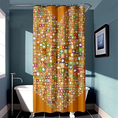 Calendar -1 Shower Curtain 36  X 72  (stall)  by nateshop