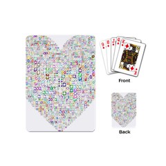 Calendar Playing Cards Single Design (mini) by nateshop