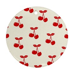 Cherries Ornament (round) by nateshop