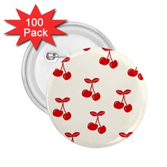 Cherries 2 25  Buttons (100 Pack)  by nateshop