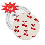 Cherries 2.25  Buttons (10 pack)  Front