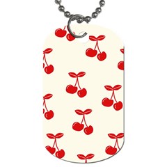 Cherries Dog Tag (one Side) by nateshop