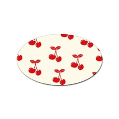 Cherries Sticker Oval (10 Pack) by nateshop