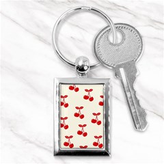 Cherries Key Chain (rectangle) by nateshop