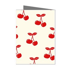 Cherries Mini Greeting Cards (pkg Of 8) by nateshop