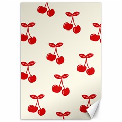 Cherries Canvas 12  X 18  by nateshop